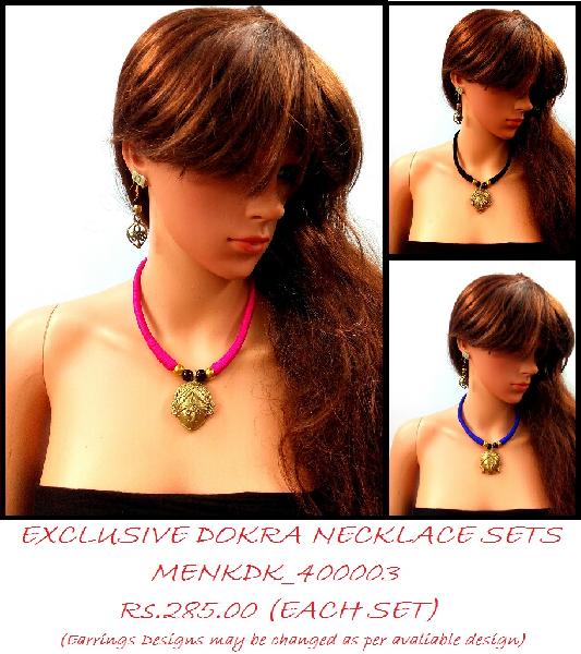 High Street Fashion DOKRA Necklace sets