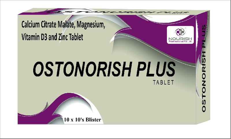 Calcium Citrate Malate Magnesium Vitamin D3 And Zinc Tab Ostonorish Plus