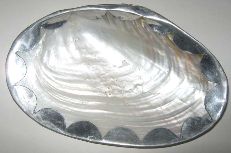 Seashell Make Tray, Size : Oval