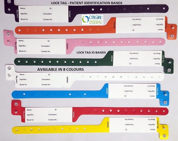 Patient Identification Bands- LOCKTAG Adult