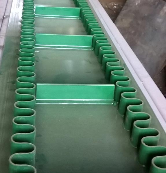 Cleated PVC Conveyor Belts