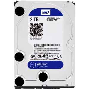 WD HD3.5 SATA3 2TB WD20EZRZ / 5.4k Blue (Di) Hard Disk Drive