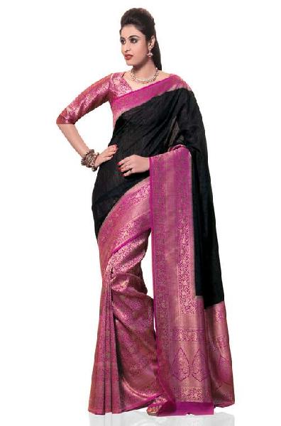 Pink Kanchipuram Spun Silk Woven Designer Saree At Best Price Inr 4 13 K Piece In Kolkata West Bengal From Meghdoot Id