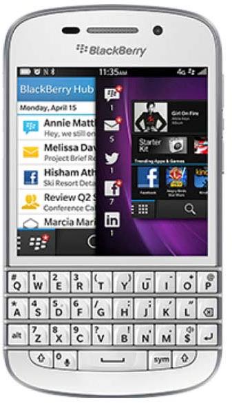 BlackBerry Q10 Mobile Phone