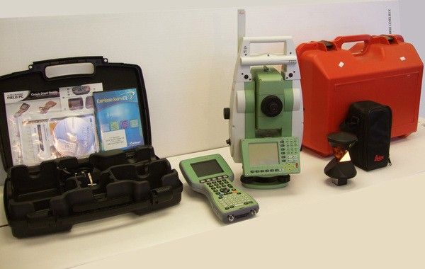 USED LEICA TCP1201 1 ROBOTIC TOTAL STATION 2009