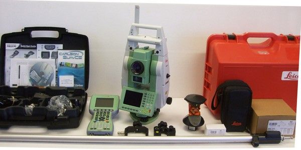 USED LEICA TCP1201+ 1 ROBOTIC TOTAL STATION 2011