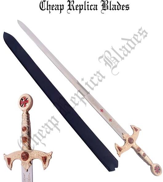 Gold Marto Templar Sword