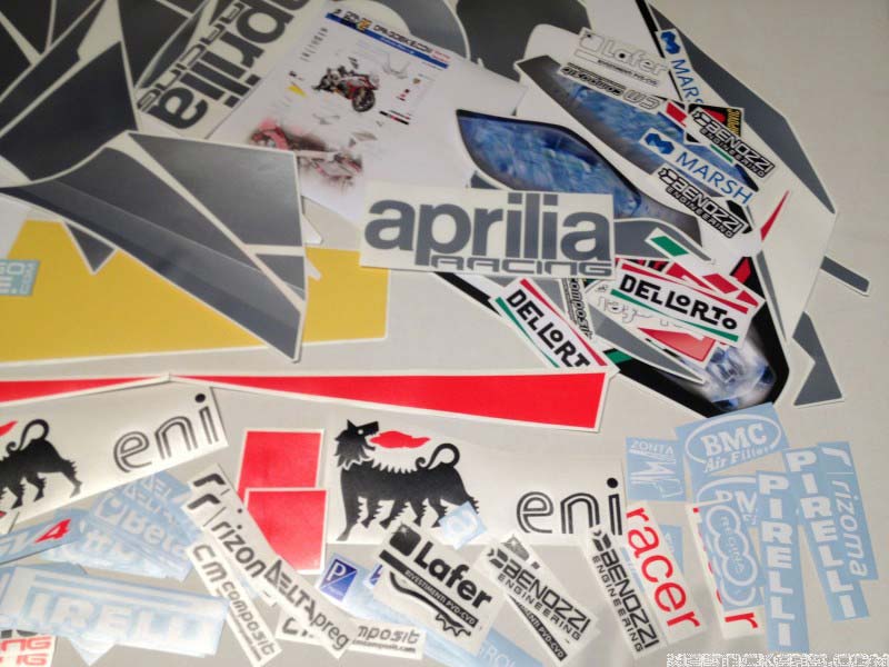 Chrome Paper Stickers