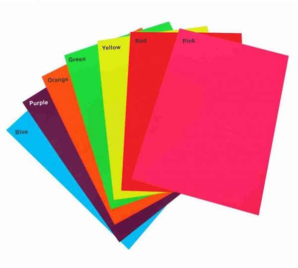 BOPP Film Fluorescent Sticker Paper, for Home Use, Industrial Use