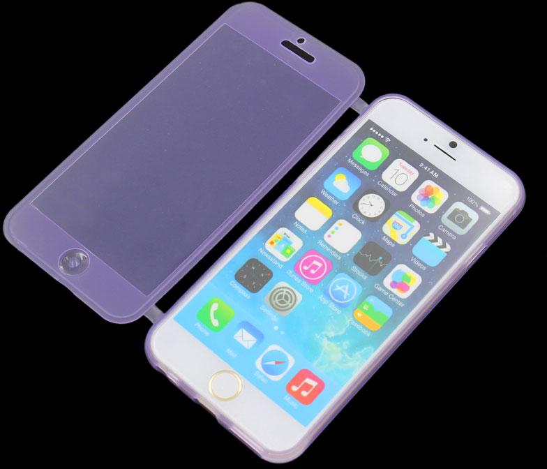 Clear Flip Tpu Skin Gel Silicone Case Cover for 4.7