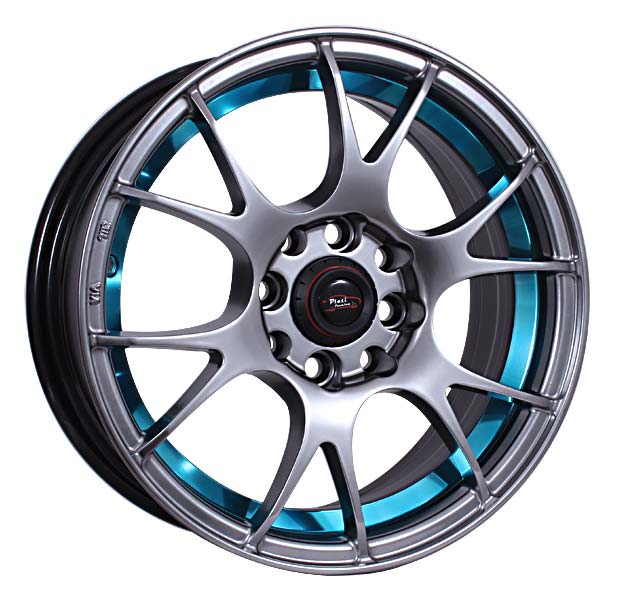 14\'\' 100+108x8 Blue Lip-hb Automotive Wheels