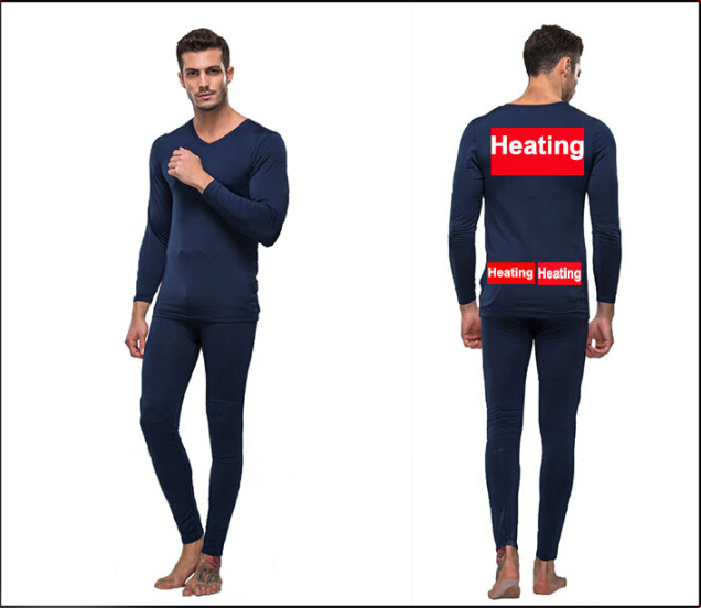 Buy Mens Thermal Underwear with High-tech Electric Heating System ...