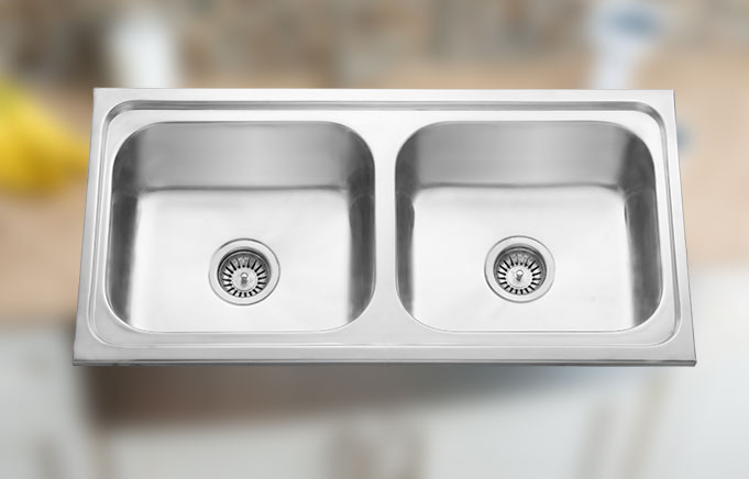 double bowl sinks