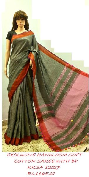 Soft Cotton Saree could be used for official, casual and daily wear