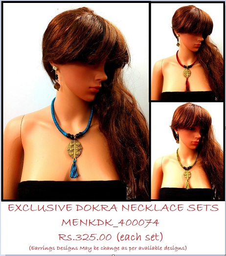 Summer Collection Launched in Tribal Dokra Necklace sets