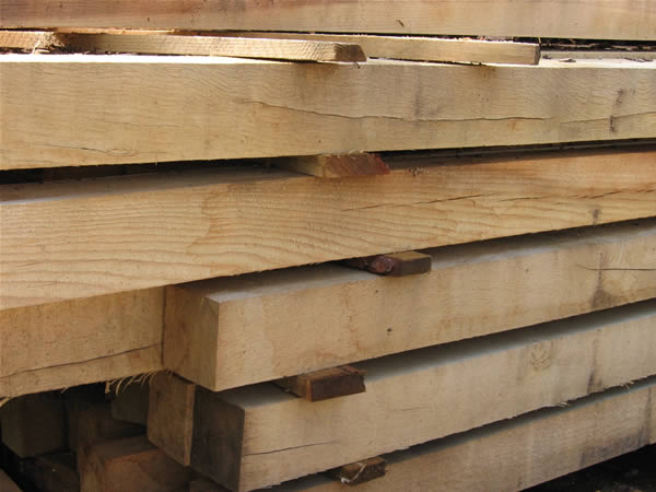 Sawn Wood Planks