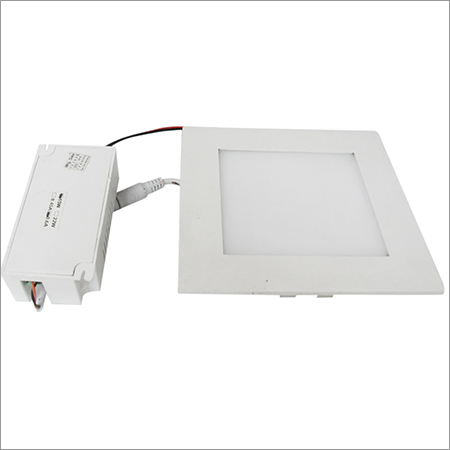 Square LED Panel Light (12W), for Indoor, Offices etc., Color : Warm White