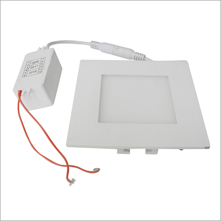 Square Ceramic LED Panel Light (8W), Color : Warm White