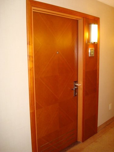 Hotel Room Door