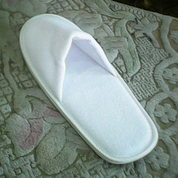 Plain Cotton Bathroom Slippers, Style : Disposable