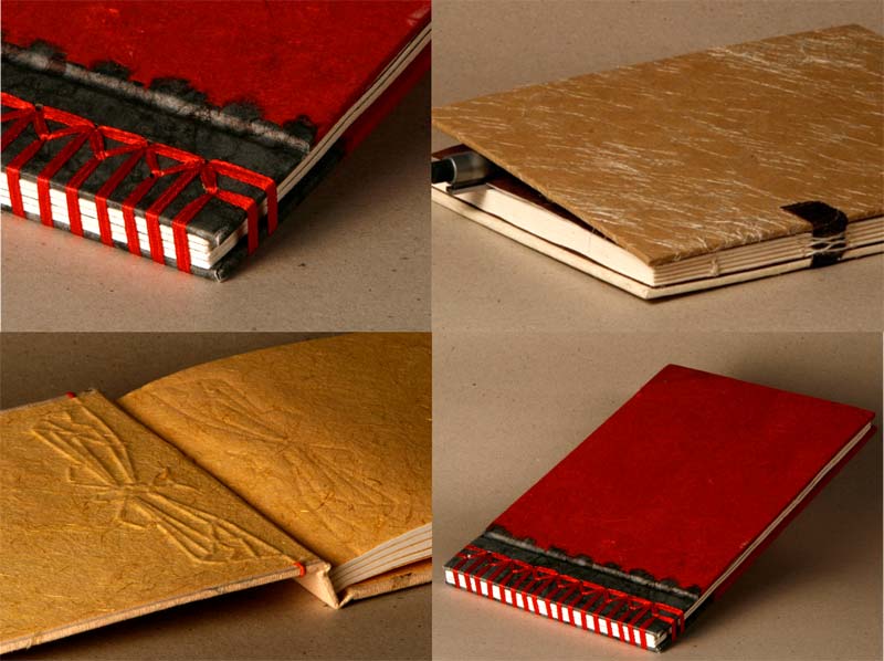 Handmade Notebooks and Diaries
