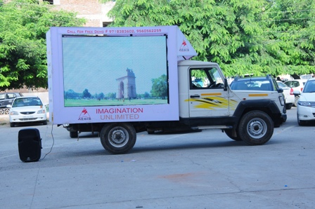 Services Led  Screen Mobile  Van  Video Wall Supplier On 
