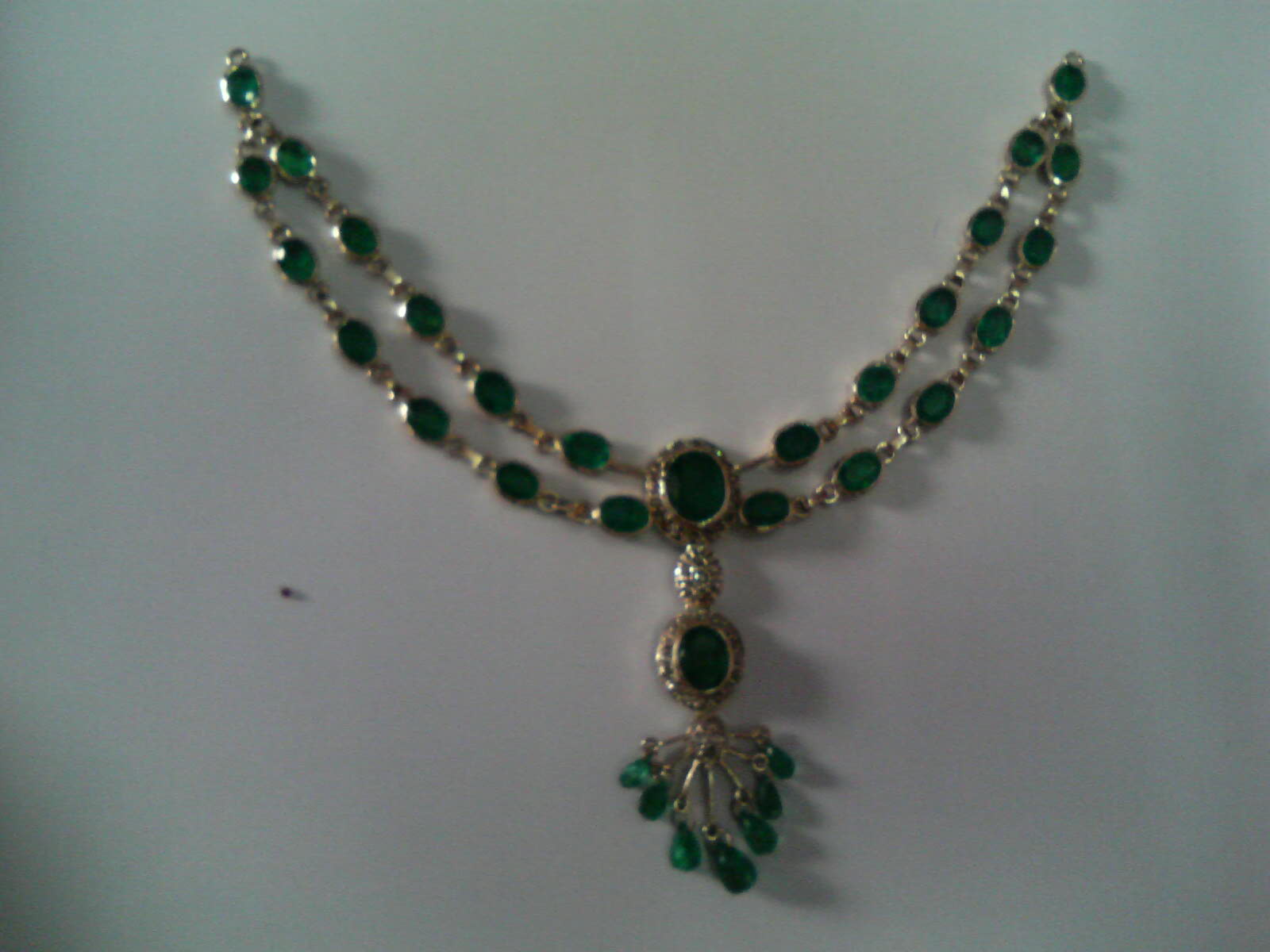 Emerald Stone Necklace