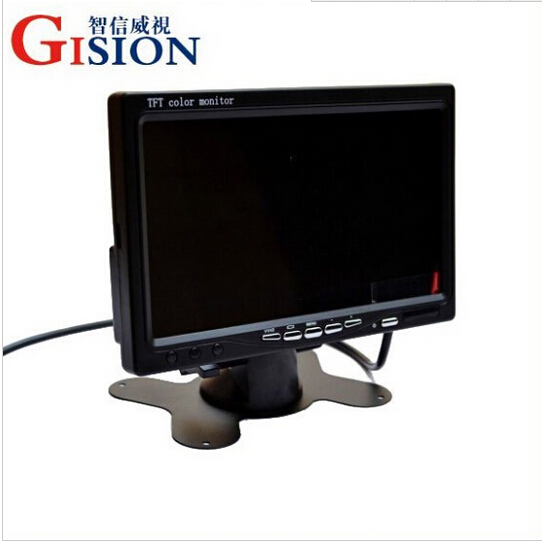 Buy Car Monitor Gs M07 Hd 800 480 7 Inch Tft Lcd Monitor With Av Input Special For The Vehicle Dvr Id 9914