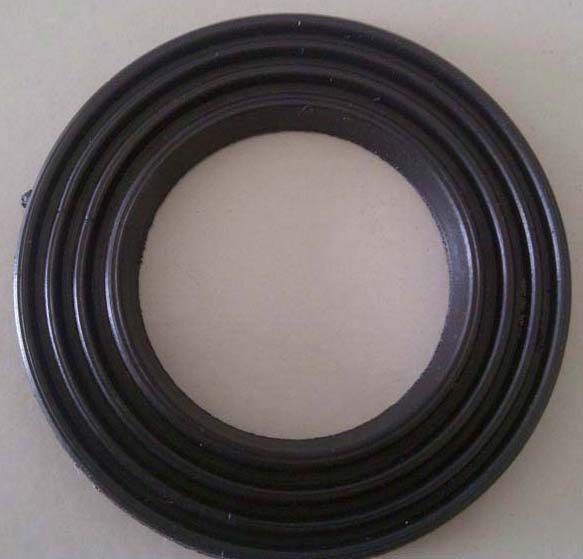 Round Rubber Foot Batten Washers, for Industrial, Color : Black