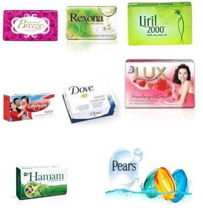 bathing soap names list