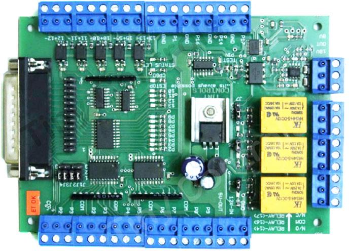 Parallel Port Break-out Board (pp-bob2-v1)