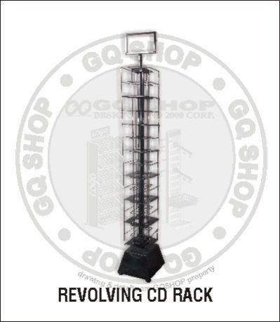 Revolving CD Rack