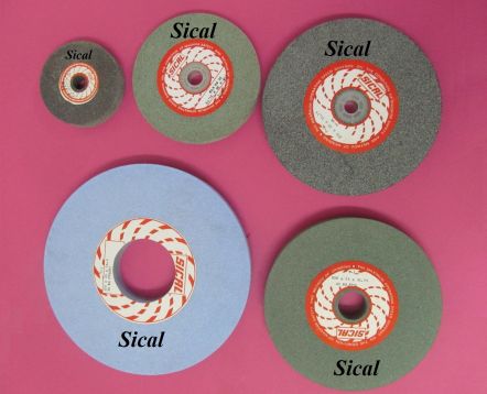Metal Bench Grinding Wheels, for Industrial, Shape : Round