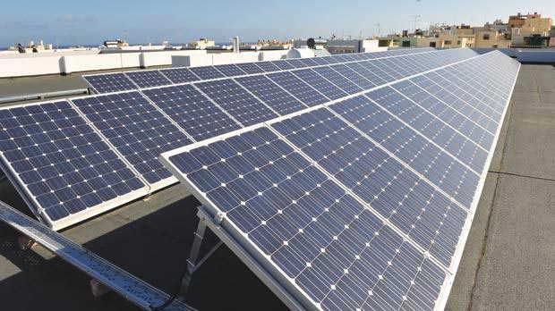 UB Projects Amorphous Solar Panels