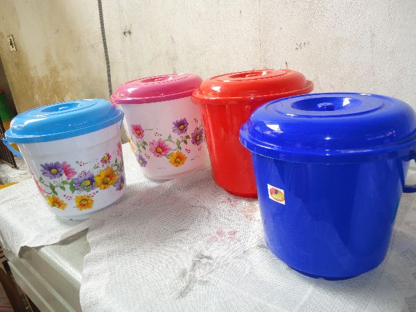 Plastic Lid Buckets