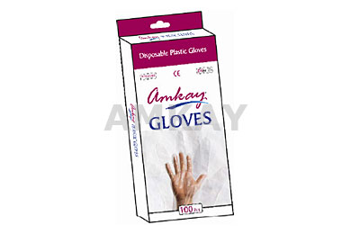 Disposable Plastic Gloves Paper/Long Sleeves