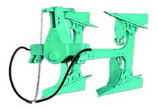 Double Cylinder Reversible Mould Board Plough