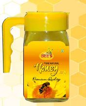 Honey Glass Jar With Handle