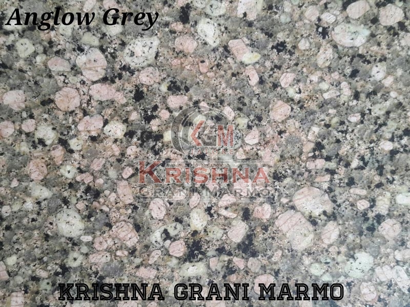 Bush Hammered Marble Anglo Grey Granite Stone, for Countertop, Flooring, Hardscaping, Hotel Slab, Kitchen Slab