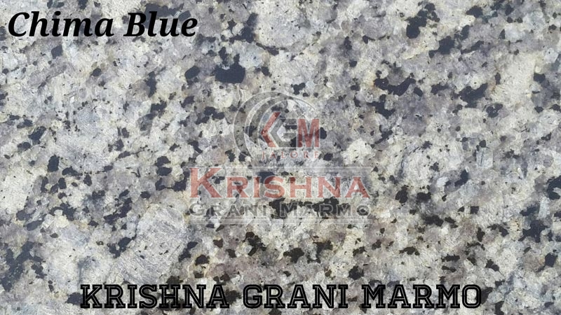 Bush Hammered Chima Blue Granite Stone, Size : Multisizes