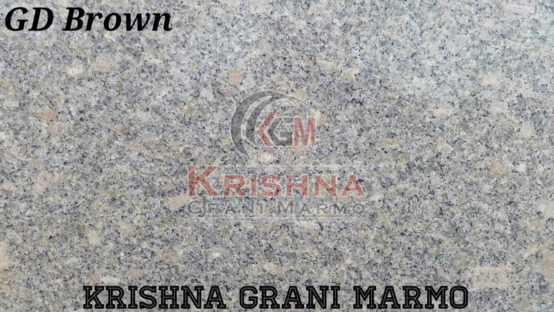 Bush Hammered GD Brown Granite Stone, for Hotel Slab, Kitchen Slab, Office Slab, Restaurant Slab