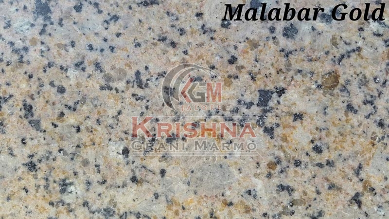 Polished Malabar Gold Granite Stone, for Countertops, Kitchen Top, Staircase, Walls Flooring, Feature : Crack Resistance