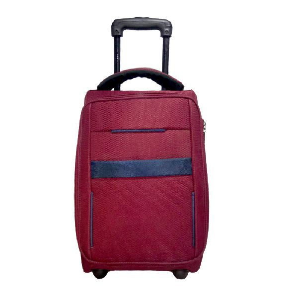 Cari Maroon Laptop Overnighter Cabin Luggage 18 Inch