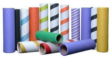 Colored Paper Tubes