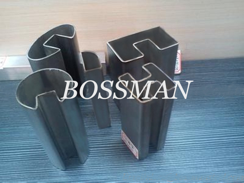 Stainless Steel Welded Double Slot Square Oval Pipe