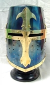 Crusader Bluing Helmet