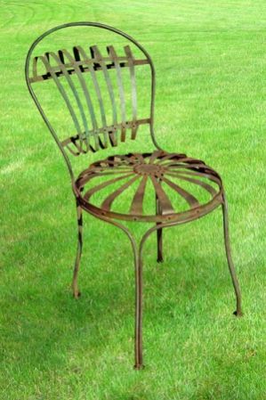 Wrought Iron Chair ARC Ca