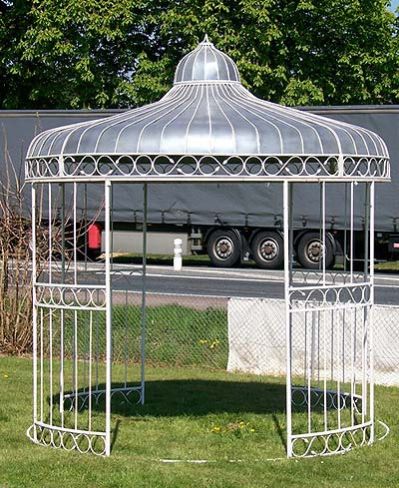 Wrought Iron Kiosk Vendome H