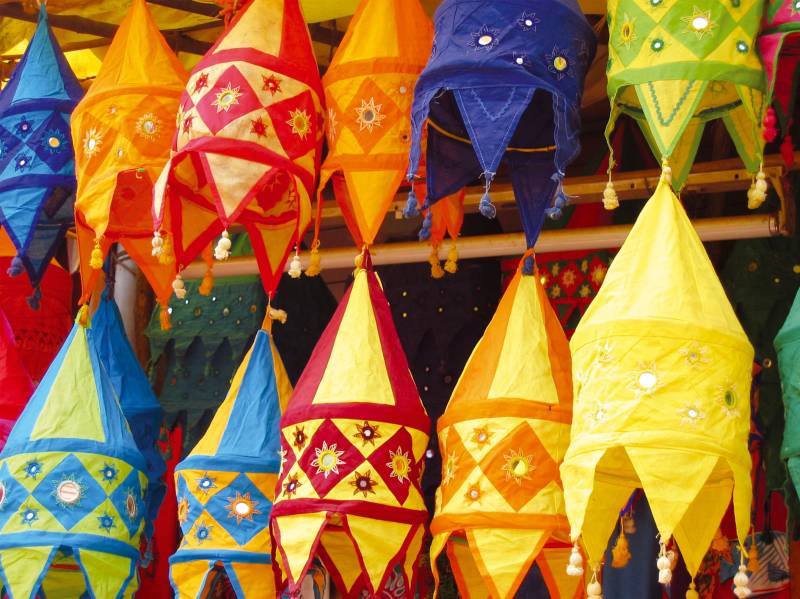Cotton Lanterns by Prakshith, cotton lanterns from Delhi Delhi India