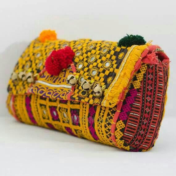 banjara clutch bag